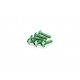 Screws PUIG ANODIZED 0550V verde M5 x 20mm (6pcs)