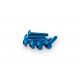 Screws PUIG ANODIZED 0610A Albastru M5 x 25mm (6pcs) Screws PUIG ANODIZED 0610A Albastru M5 x 25mm (6pcs)