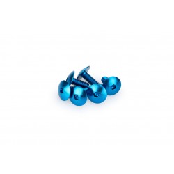Screws PUIG ANODIZED 0611A Albastru M6 x 15mm (6pcs) Screws PUIG ANODIZED 0611A Albastru M6 x 15mm (6pcs)