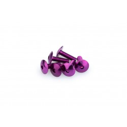 Screws PUIG ANODIZED 0657L violet M6 x 20mm (6pcs) Screws PUIG ANODIZED 0657L violet M6 x 20mm (6pcs)