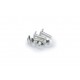 Screws PUIG ANODIZED 0657P argintiu M6 x 20mm (6pcs) Screws PUIG ANODIZED 0657P argintiu M6 x 20mm (6pcs)