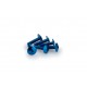 Screws PUIG ANODIZED 0689A Albastru M6 x 25mm (6pcs)