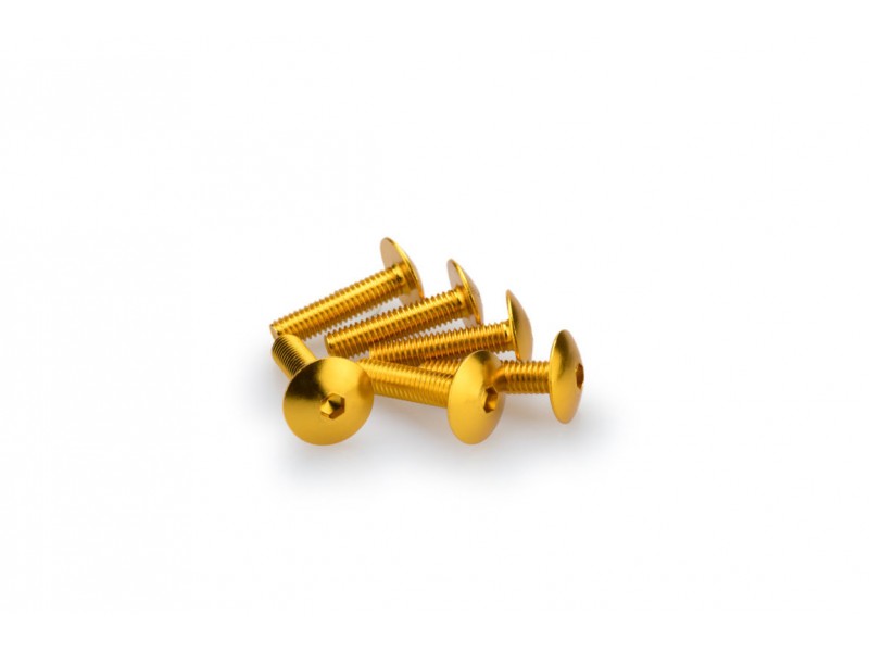 Screws PUIG ANODIZED 0689G galben M6 x 25mm (6pcs)