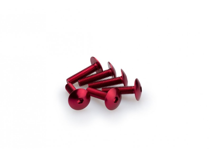 Screws PUIG ANODIZED 0689R Rosu M6 x 25mm (6pcs) Screws PUIG ANODIZED 0689R Rosu M6 x 25mm (6pcs)