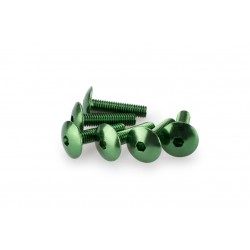 Screws PUIG ANODIZED 0689V verde M6 x 25mm (6pcs) Screws PUIG ANODIZED 0689V verde M6 x 25mm (6pcs)