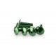 Screws PUIG ANODIZED 0689V verde M6 x 25mm (6pcs) Screws PUIG ANODIZED 0689V verde M6 x 25mm (6pcs)