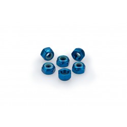 Nuts PUIG ANODIZED 0735A Albastru M5 (6pcs) Nuts PUIG ANODIZED 0735A Albastru M5 (6pcs)