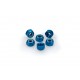 Nuts PUIG ANODIZED 0735A Albastru M5 (6pcs)