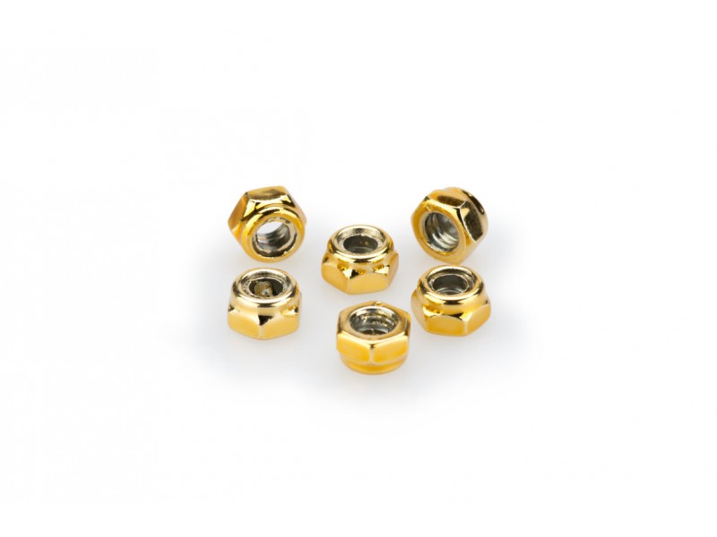 Nuts PUIG ANODIZED 0735G galben M5 (6pcs) Nuts PUIG ANODIZED 0735G galben M5 (6pcs)