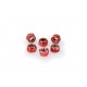 Nuts PUIG ANODIZED 0735R Rosu M5 (6pcs) Nuts PUIG ANODIZED 0735R Rosu M5 (6pcs)