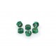 Nuts PUIG ANODIZED 0735V verde M5 (6pcs)