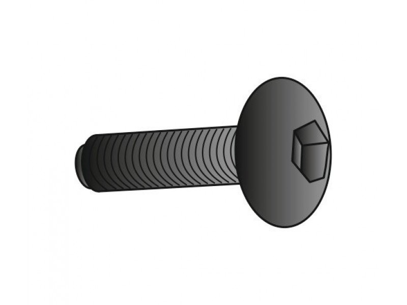 Nuts PUIG ANODIZED 0736G galben M6 (6pcs)