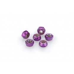 Nuts PUIG ANODIZED 0736L violet M6 (6pcs) Nuts PUIG ANODIZED 0736L violet M6 (6pcs)