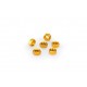 Nuts PUIG ANODIZED 0763G galben M5 (6pcs)