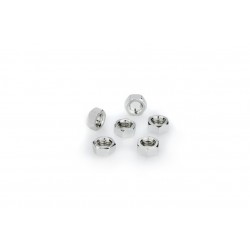 Nuts PUIG ANODIZED 0763P argintiu M5 (6pcs) Nuts PUIG ANODIZED 0763P argintiu M5 (6pcs)