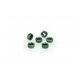 Nuts PUIG ANODIZED 0763V verde M5 (6pcs) Nuts PUIG ANODIZED 0763V verde M5 (6pcs)