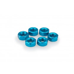 Nuts PUIG ANODIZED 0764A Albastru M6 (6pcs) Nuts PUIG ANODIZED 0764A Albastru M6 (6pcs)
