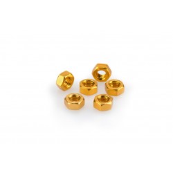 Nuts PUIG ANODIZED 0764G galben M6 (6pcs) Nuts PUIG ANODIZED 0764G galben M6 (6pcs)