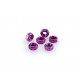 Nuts PUIG ANODIZED 0764L violet M6 (6pcs)