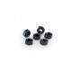 Nuts PUIG ANODIZED 0764N Negru M6 (6pcs)