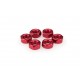 Nuts PUIG ANODIZED 0764R Rosu M6 (6pcs) Nuts PUIG ANODIZED 0764R Rosu M6 (6pcs)