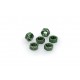 Nuts PUIG ANODIZED 0764V verde M6 (6pcs)
