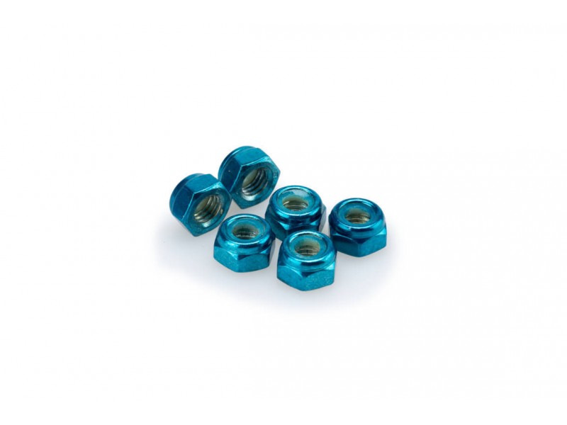 Nuts PUIG ANODIZED 0832A Albastru M8 (6pcs)