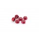 Nuts PUIG ANODIZED 0832R Rosu M8 (6pcs)