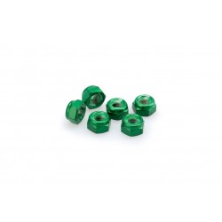 Nuts PUIG ANODIZED 0832V verde M8 (6pcs) Nuts PUIG ANODIZED 0832V verde M8 (6pcs)