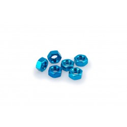 Nuts PUIG ANODIZED 0863A Albastru M8 (6pcs) Nuts PUIG ANODIZED 0863A Albastru M8 (6pcs)