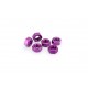 Nuts PUIG ANODIZED 0863L violet M8 (6pcs)