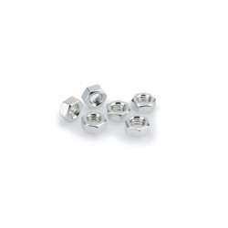 Nuts PUIG ANODIZED 0863P argintiu M8 (6pcs) Nuts PUIG ANODIZED 0863P argintiu M8 (6pcs)