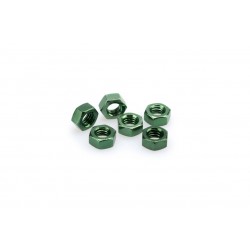 Nuts PUIG ANODIZED 0863V verde M8 (6pcs) Nuts PUIG ANODIZED 0863V verde M8 (6pcs)