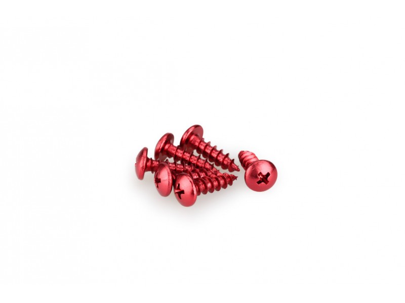 Screws PUIG ANODIZED 2542R Rosu M6 x 20mm (6pcs)