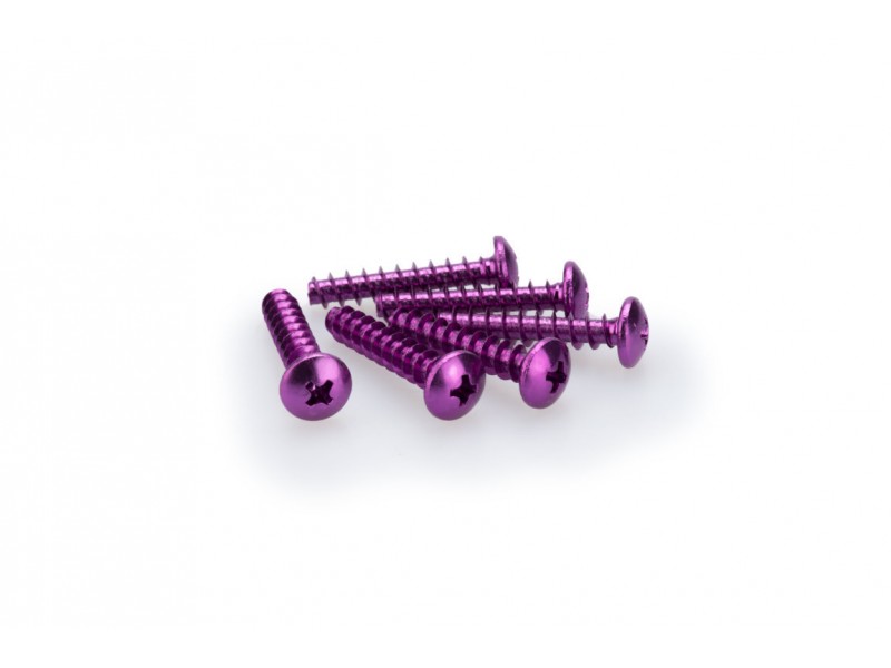 Screws PUIG ANODIZED 2543L violet M6 x 30mm (6pcs)