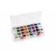 Plastic box PUIG ANODIZED 3961W transparent