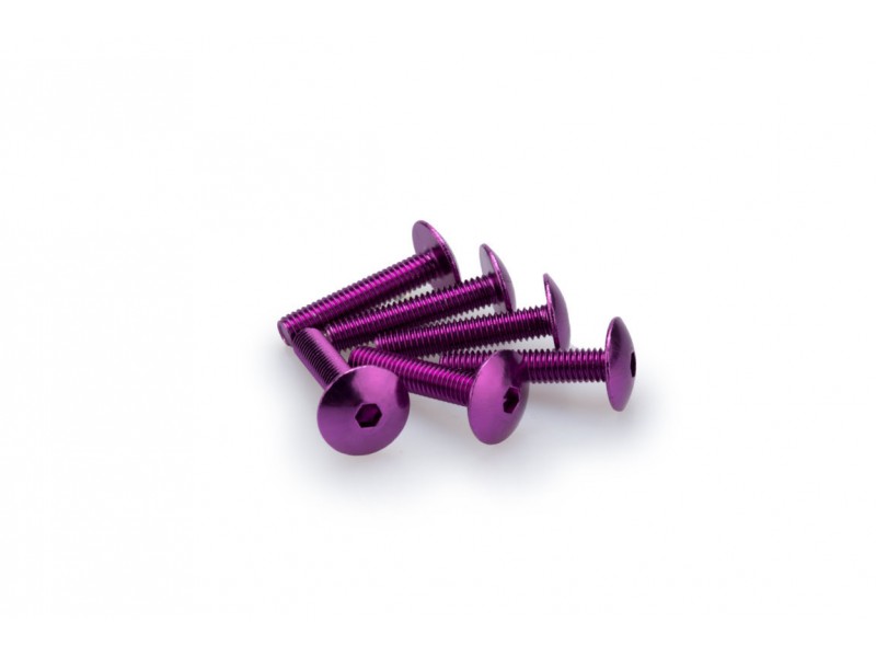 Screws PUIG ANODIZED 3995L violet M6 x 30mm (6pcs)