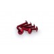 Screws PUIG ANODIZED 3995R Rosu M6 x 30mm (6pcs)