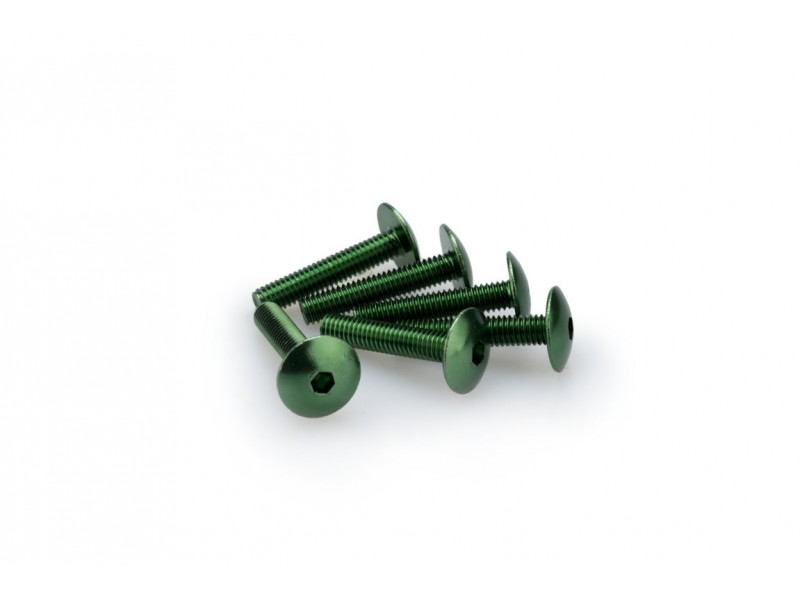 Screws PUIG ANODIZED 3995V verde M6 x 30mm (6pcs)
