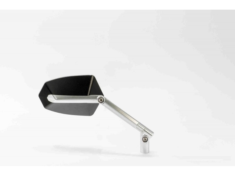 Oglinda retrovizoare PUIG GT 002DN anodized aluminium / black dreapta
