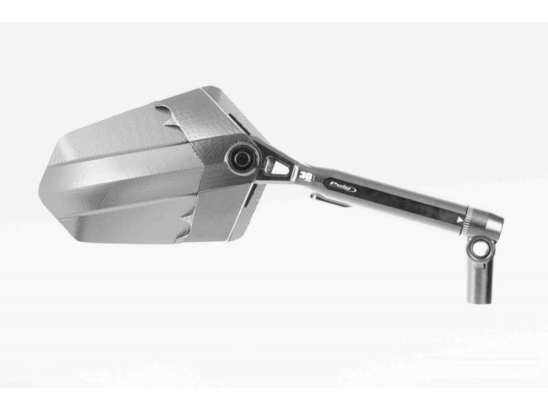 Oglinda retrovizoare PUIG Xplorer 010DD anodized aluminium right (including adapter)