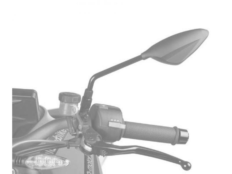 Oglinda retrovizoare PUIG RS2 70° FAIRING FITTING 7354C carbon look dreapta