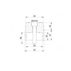 Mirror adaptor PUIG SUPPORT RIGHT/LEFT STREET TWIN/STREE 9500N Negru to bar end Mirror adaptor PUIG SUPPORT RIGHT/LEFT STREET TWIN/STREE 9500N Negru to bar end