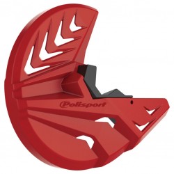 Disc & bottom fork protector POLISPORT 8155100003 red cr04/black Disc & bottom fork protector POLISPORT 8155100003 red cr04/black