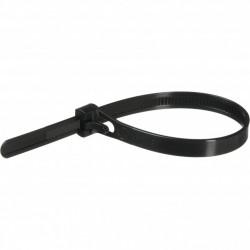 Reusable zip tie POLISPORT 8462200001 12 piese Negru Reusable zip tie POLISPORT 8462200001 12 piese Negru