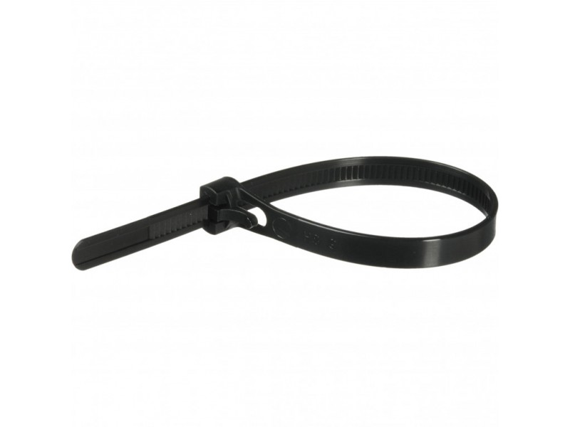 Reusable zip tie POLISPORT 8462200001 12 piese Negru Reusable zip tie POLISPORT 8462200001 12 piese Negru