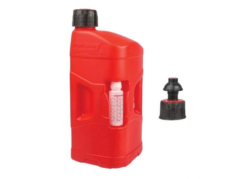 Utility can POLISPORT PROOCTANE 8460000002 Clear red