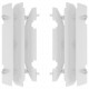 Radiator louvers POLISPORT 8466100001 Alb