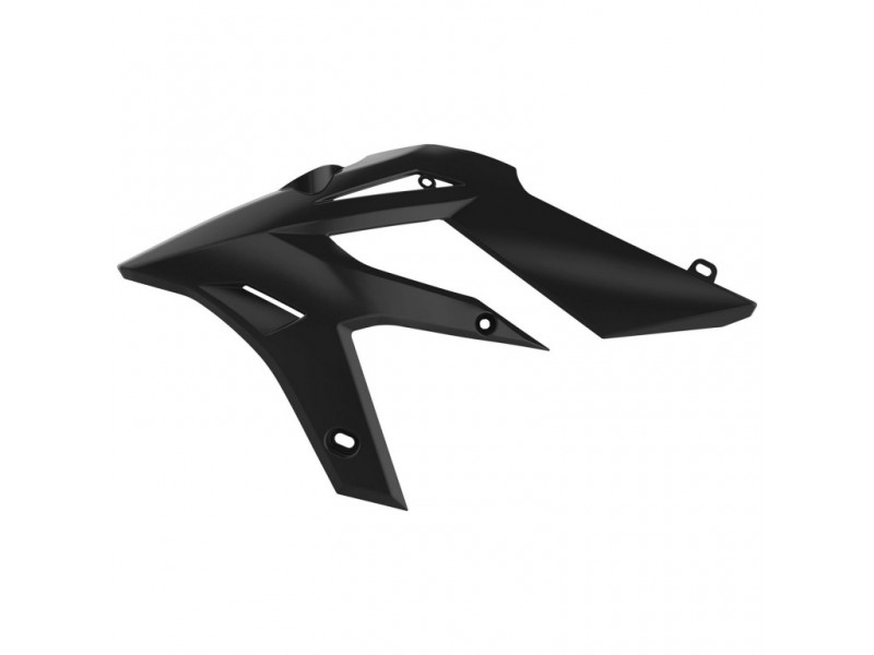 Radiator scoops POLISPORT 8418900003 (pereche) Negru