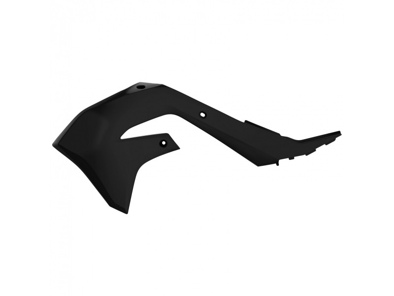 Radiator scoops POLISPORT 8423400003 (pereche) Negru